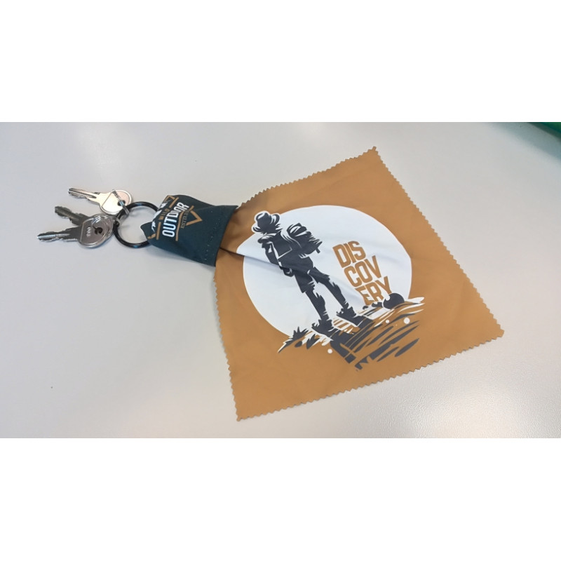 Porte clé et essuie lunette personnalisé Porte clé et essuie lunette personnalisé