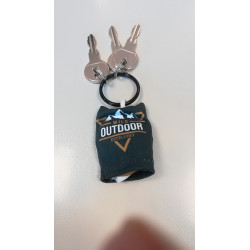 Porte clé et essuie lunette personnalisé