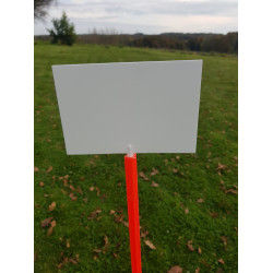 Panneau support sur piquet emboitable
