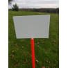 Panneau support sur piquet emboitable