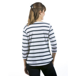 Tee shirt marinière respirant femme