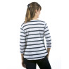 Tee shirt marinière respirant femme