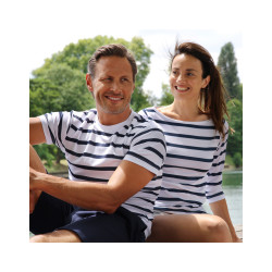 Tee shirt marinière respirant femme