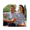 Tee shirt marinière respirant femme