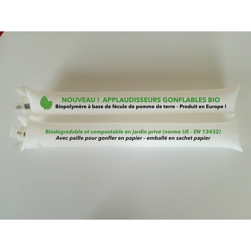 FUN FAN LINE - Lot de 5 Paires de bâtons gonflables en Plastique pour l