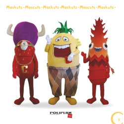 Mascotte personnalisée selon le thème de votre évènement
