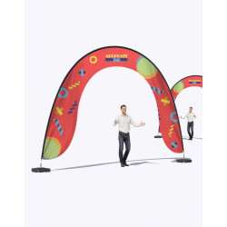 ARCHE carbone 550 / ARCHE PUBLICITAIRE 550 X 340 CM