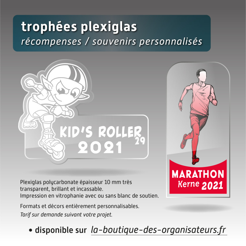 Trophée plexiglas Trophée plexiglas