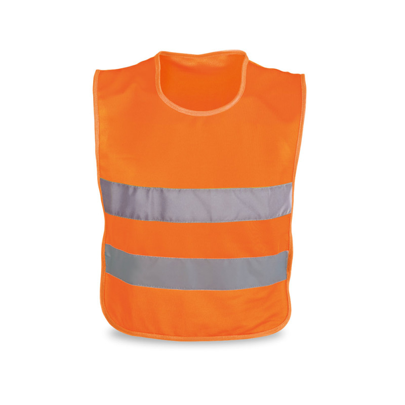 Gilet Réfléchissant Jaune Pour Enfant - Haute Visibilité De Nuit - Tissu Fluorescent Et Bandes Réfléchissantes - Pour Vélo, Marche Ou Trajets Scolaires