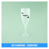 Flute à champagne personnalisable