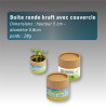 Boite ronde kraft avec couvercle