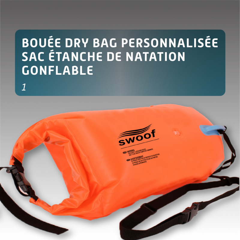 Bou e dry bag personnalis e Sac tanche de natation gonflable