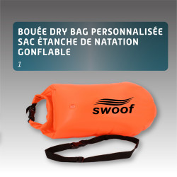 Bouée dry bag personnalisée - Sac étanche de natation gonflable