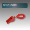 Sifflet d'alerte en plastique