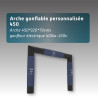 Arche gonflable personnalisée 450