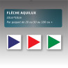 Flèche aquilux 10*10cm
