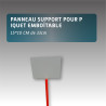 Panneau support pour piquet emboîtable  15*10 cm
