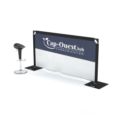 BARRIÈRE autoportante PUBLICITAIRE 2 X 1 M