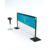 BARRIÈRE autoportante PUBLICITAIRE 2 X 1 M