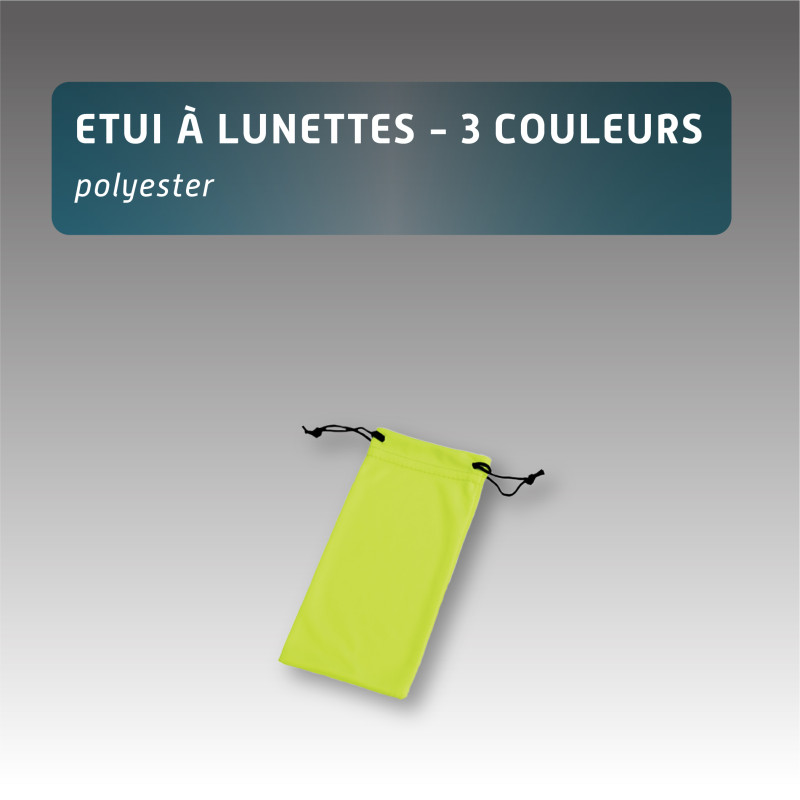 Étui à lunettes - 3 couleurs Étui à lunettes - 3 couleurs