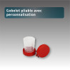 Gobelet pliable avec personnalisation