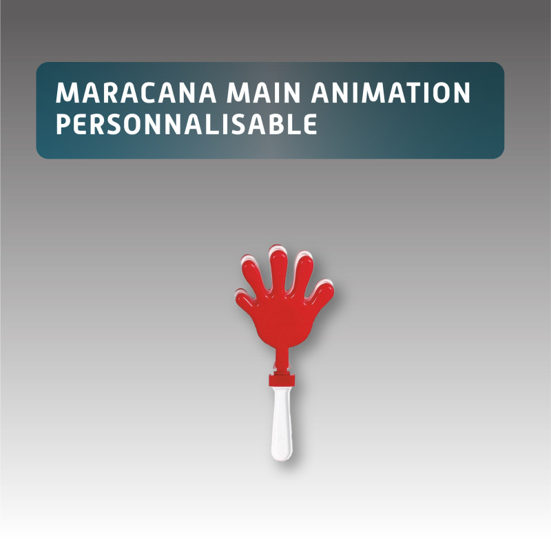 Maracana main animation personnalisable Maracana main animation personnalisable