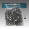 Épingles à nourrice attachées par 4 lot 1000 au total - 250*4