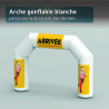 Arche gonflable blanche