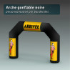 Arche gonflable noire