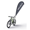 Drapeau sur vélo