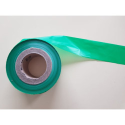 Rubalise plastique couleur unie - rouleau de 50mm*500m - 3 couleurs