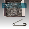 Epingles 28mm métal (lot de 100 000)