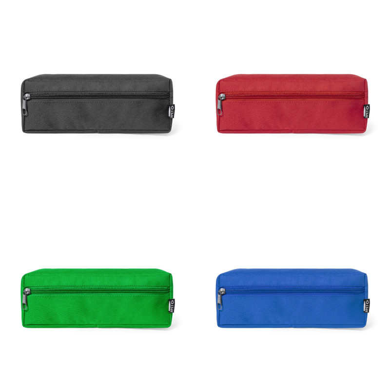 Trousse en polyester recyclé - personnalisable Trousse en polyester recyclé - personnalisable