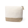 Trousse en coton et jute - personnalisable