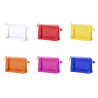 Trousse transparente - 6 couleurs disponibles - personnalisable