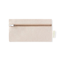 Trousse en coton recyclé - 5 couleurs disponibles - personnalisable