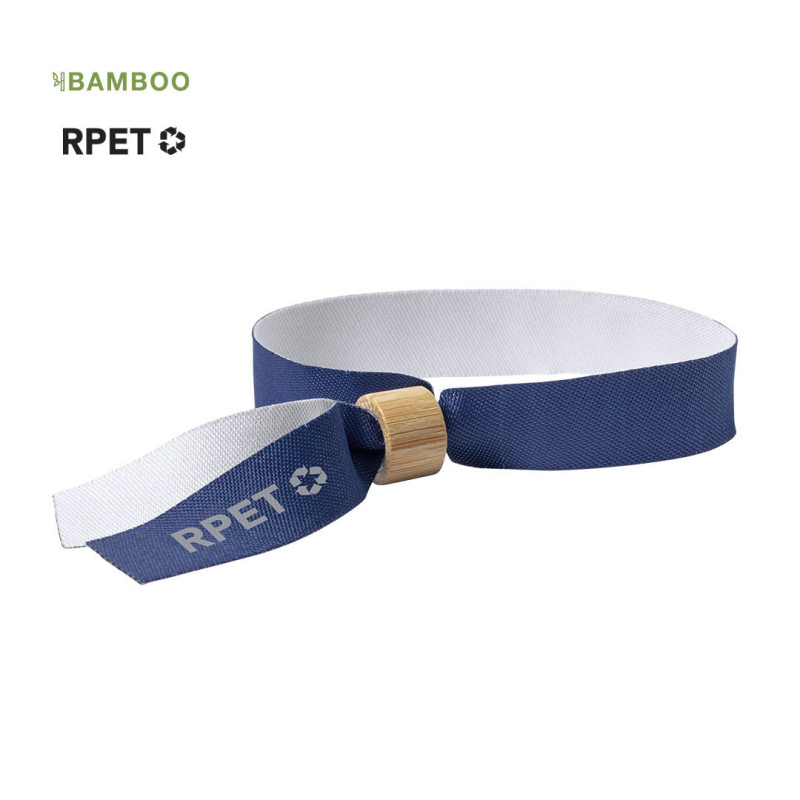 Bracelet en polyester recyclé - 4 couleurs disponibles - personnalisable Bracelet en polyester recyclé - 4 couleurs disponibles - personnalisable