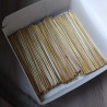 Paille à boire en seigle - réutilisable 19cm - lot de 100