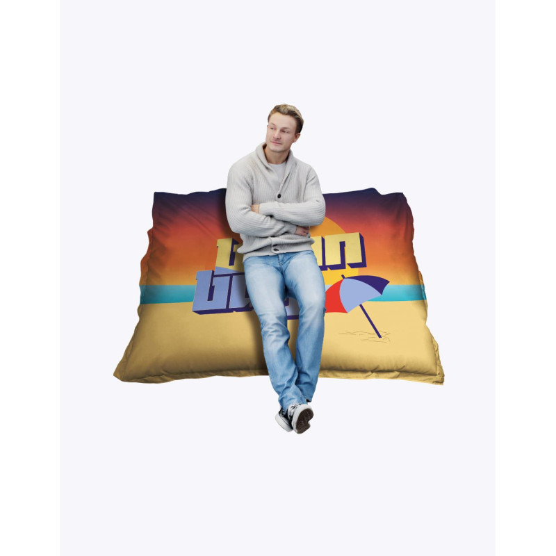 Coussin géant - 2 tailles disponibles - personnalisable Coussin géant - 2 tailles disponibles - personnalisable
