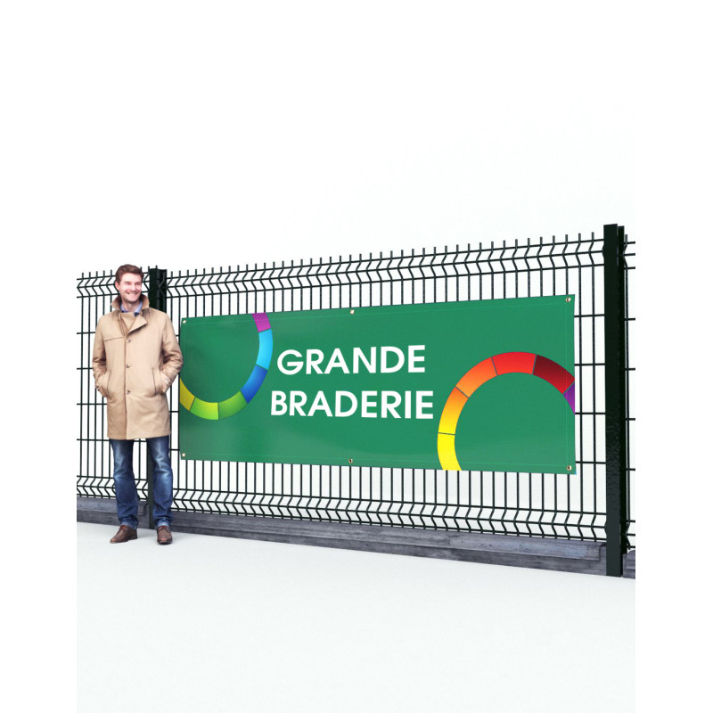 Banderole intissée - 9 tailles disponibles - personnalisable Banderole intissée - 9 tailles disponibles - personnalisable