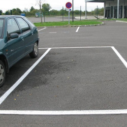 Bombe de marquage peinture permanente - lignes de signalisation - 12 à 18 mois - 6 coloris