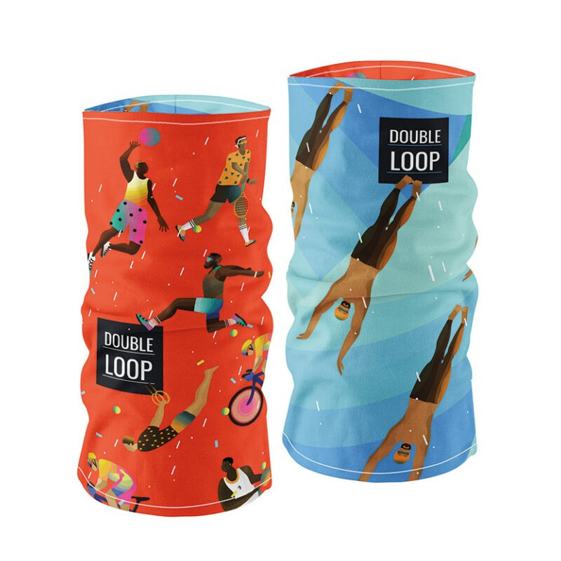 Cache-cou Drapeau Espagnol Vintage - Polyester Extensible 4 Sens - 25x50 Cm - Pour Randonnée, Vélo, Yoga, Protection UV