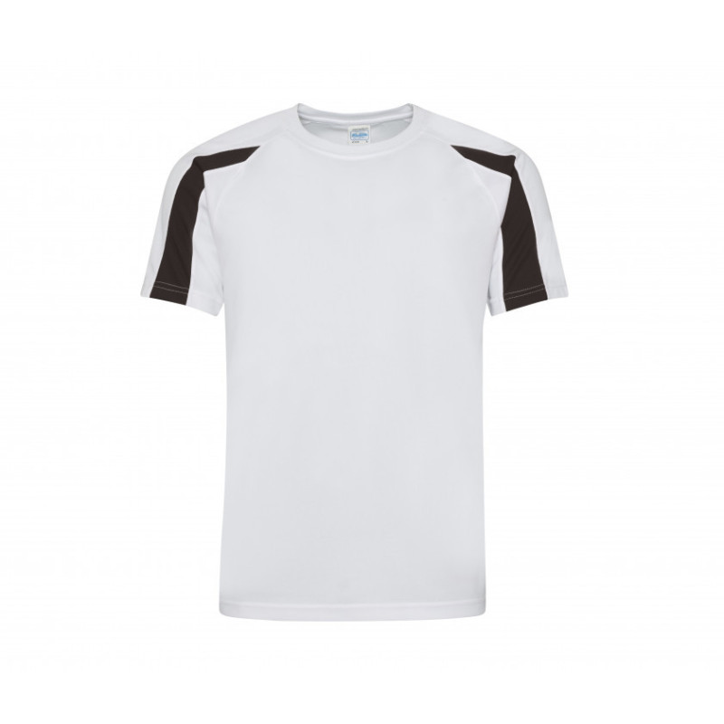 Tee shirt polyester bi color Tee shirt polyester bi color