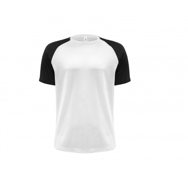 Tee shirt polyester bi color Tee shirt polyester bi color