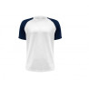 Tee shirt polyester bi color