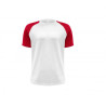 Tee shirt polyester bi color