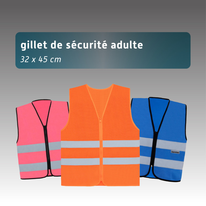 Gilet de sécurité adulte