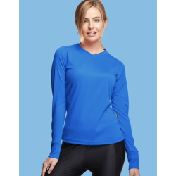 Tee-shirt femme running manches longues