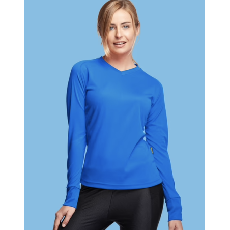 Odlo Essential Seamless - T-shirt running manches longues femme