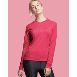 Tee-shirt femme running manches longues